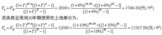 2012年房地產估價師《理論與方法》試題單選題第32題