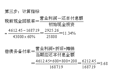 2012年房地產(chǎn)估價師《經(jīng)營與管理》試題計算題第1題