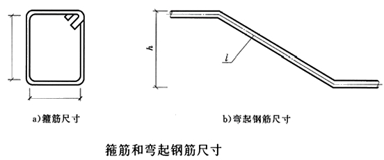 箍筋尺寸