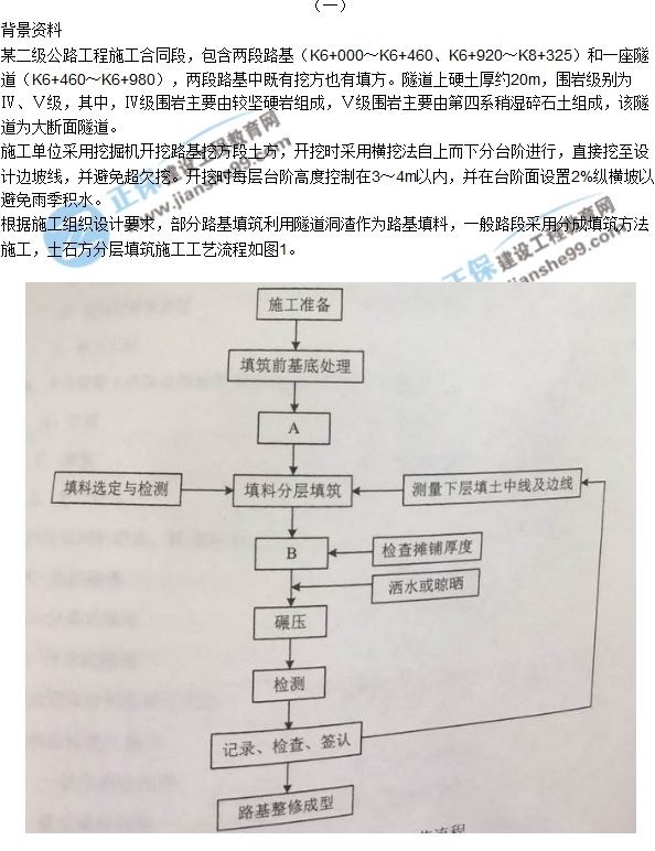 2017年二建《公路實(shí)務(wù)》試題及答案解析