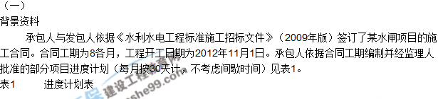 2017年二級(jí)建造師《水利水電》試題及答案解析