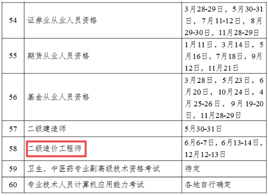 四川考試計(jì)劃4