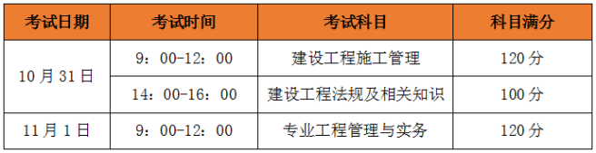 2020年湖北省二建考試時(shí)間