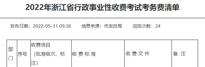 收費(fèi)標(biāo)準(zhǔn)